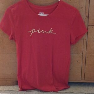 PINK Victoria's Secret Red Tee